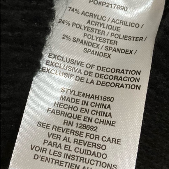 NWT Diamond pattern gem accent sweater XL - Picture 4 of 5